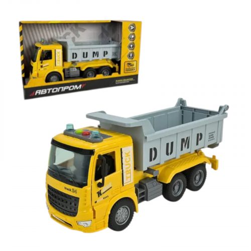 Машина батар. "Будтехніка", світло,звук,у короб.33,5*19*11,5см