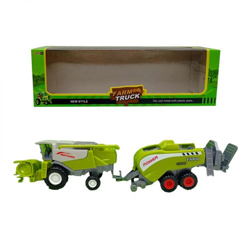 КОМБАЙН З САЛАТОВИМ ПРИЧЕПОМ