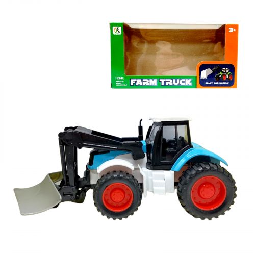 Трактор з ковшом (БЛАКИТНИЙ) 20*2х10*3х7*3см.