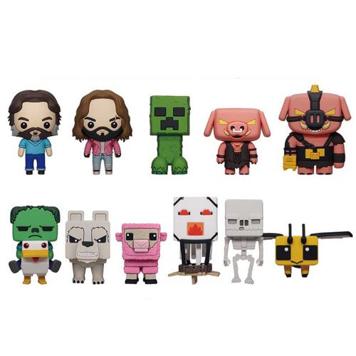 Ігрова фігурка на кліпсі, серії "Minecraft у кіно" S1 (мікс видів)