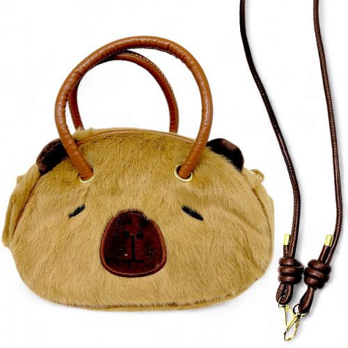 Сумка плюшева дитяча (КАПІБАРА)