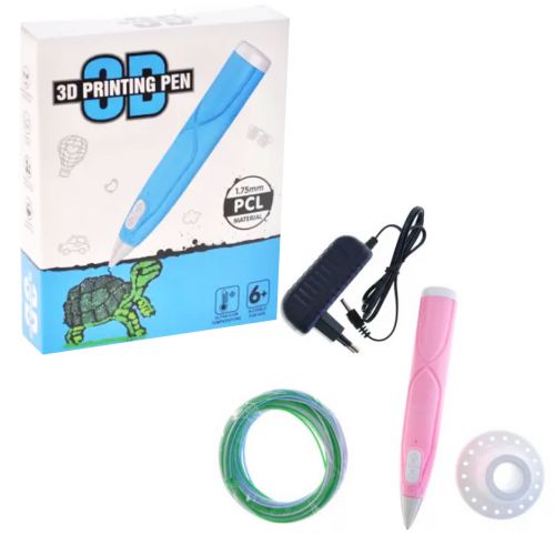 Набір "3D-ручка" в коробці (РОЖЕВА)