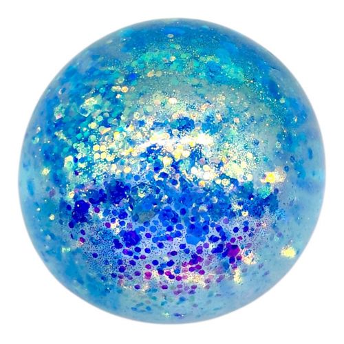 Антистрес жуйка-тягучка "Кулька" 6 см (БЛАКИТНА)