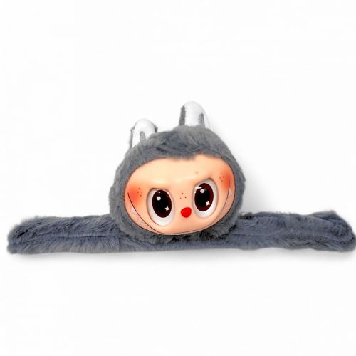 СЛЕП-БРАСЛЕТ LABUBU 9СМ (СІРИЙ)