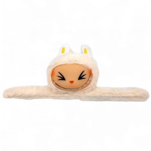 СЛЕП-БРАСЛЕТ LABUBU 9СМ (БІЛИЙ)