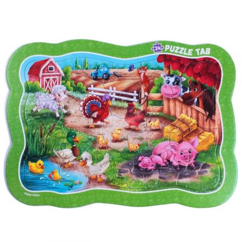 Гра розвиваюча (пазли-вкладиші) "Ферма"