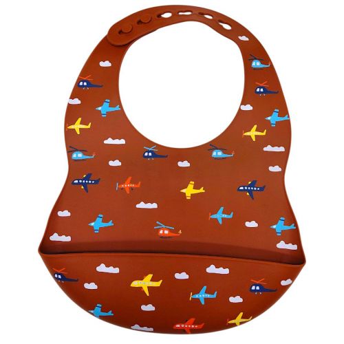 Слинявчик силіконовий (КОРИЧНЕВИЙ)