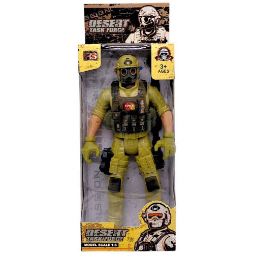 Ігрова фігурка "Солдат. DESERT TASK FORCE", 28 см, ХАКІ (ВИД 1)