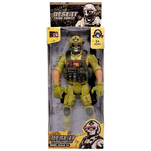 Ігрова фігурка "Солдат. DESERT TASK FORCE", 28 см, ХАКІ (ВИД 2)