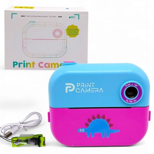 ФОТОАПАРАТ-ПРИНТЕР (РОЖЕВИЙ)