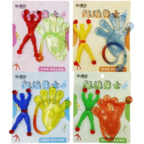 Іграшка-прилипала "Людинапавук+рука"