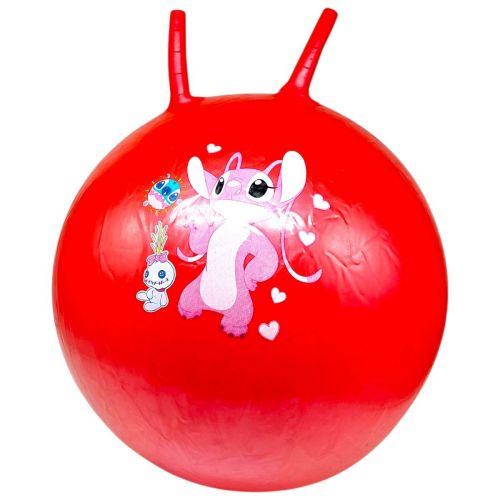 Мʼяч для фітнесу герой, діаметр 50 см (червоний)