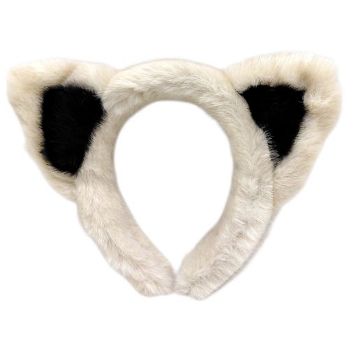 ОБРУЧ З ВУШКАМИ (БЕЖЕВИЙ)