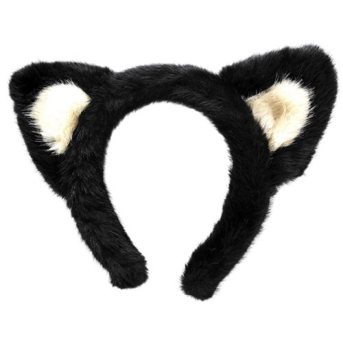 ОБРУЧ З ВУШКАМИ (ЧОРНИЙ)