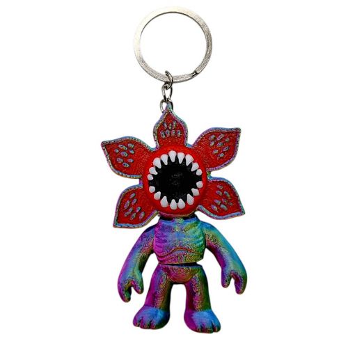 Брелок (3D друк) "Stranger Things. ДЕМОГОРГОН" (ГРАДІЄНТ)