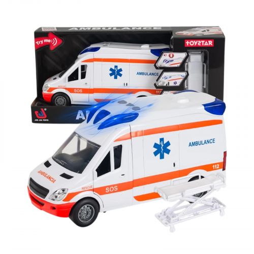 Машинка світлові та звукові ефекти, в коробці