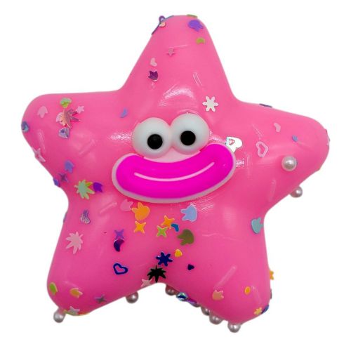 Іграшка антистрес (таба) "Зірочка" 9 см (РОЖЕВА)