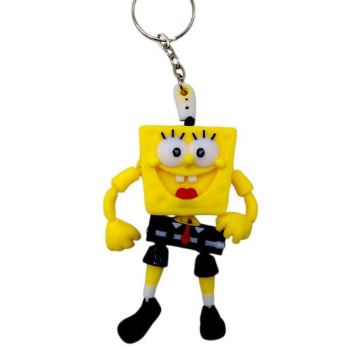 Брелок 3d друк "ГубкаБоб (flexy)"