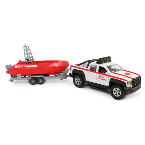 Ігровий набір - СЛУЖБА ПОРЯТУНКУ НА ВОДІ (світло, звук)