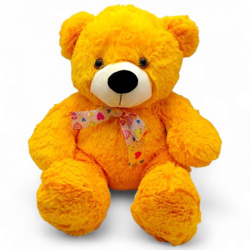 Мʼяка іграшка "Ведмедик Тедді" 60 см (ПОМАРАНЧЕВИЙ)