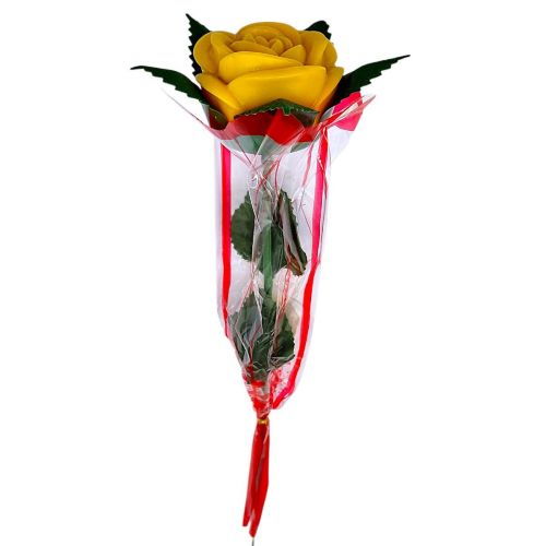 Світяшка "Троянда" 40 см (ЖОВТА)