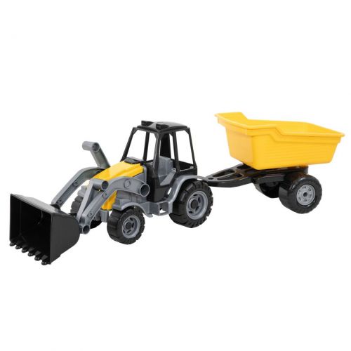 Трактор  навантажувач "Мастер" з причіпом (довжина - 66 см)