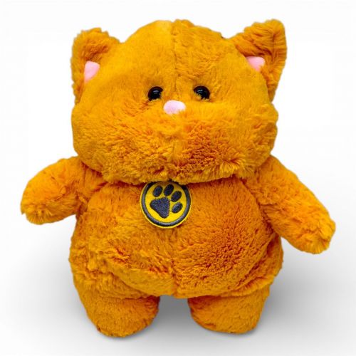 М'яка іграшка "Кіт Пуховичок" 30 см (РУДИЙ)