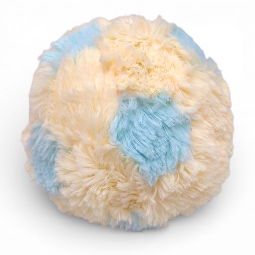 МʼЯКА ІГРАШКА-ПОДУШКА МʼЯЧИК (М) 0171 УКРАЇНА (КРЕМОВИЙ)