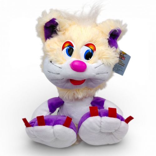 М'яка іграшка "Коротишка кіт" (ФІОЛЕТОВИЙ)