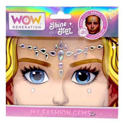 Набір стразів для обличчя МІС (БІЛІ)