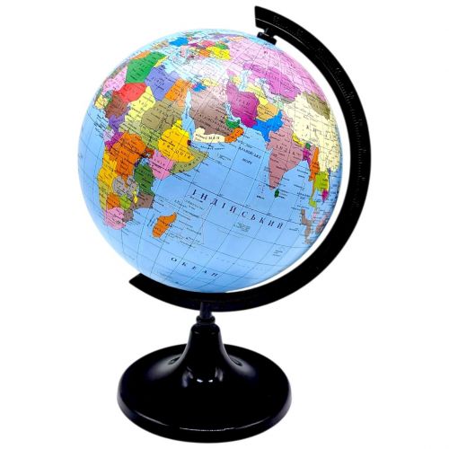 Глобус політичний, діаметр 220мм, УКР