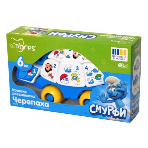 Іграшка розвиваюча "Черепаха", СМУРФИ