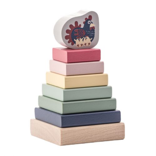 Розвивальна іграшка "Пірамідка"