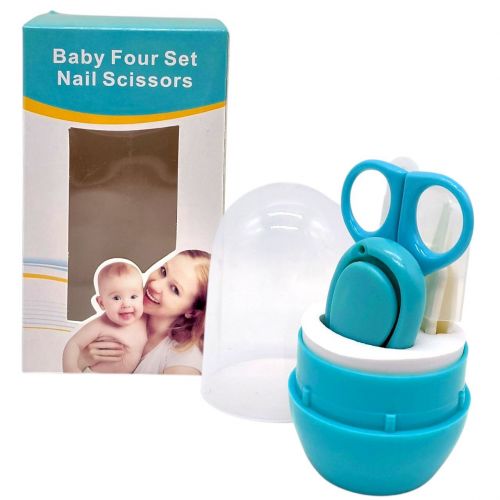 Манікюрний набір в кейсі, (Бірюзовий)