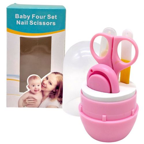 Манікюрний набір в кейсі, (РОЖЕВИЙ)