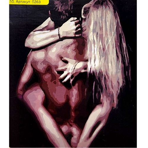 Картина по номерам "Закохані" 40*50 см