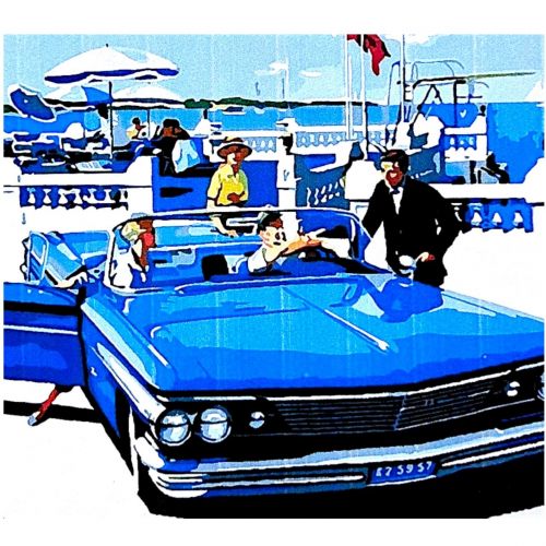 Картина по номерах "Курортний вояж" 40*50 см