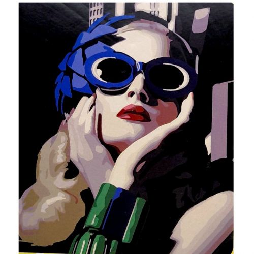 Картина по номерах "Дiвчина майбутнього" 40*50 см