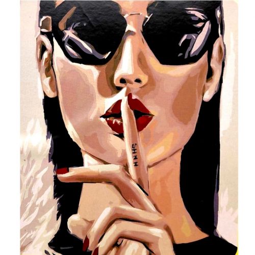 Картина по номерах "Загадкова таємниця" 40*50 см