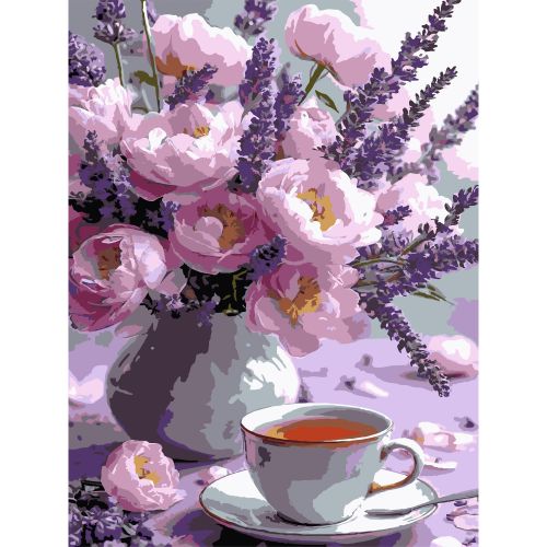 Картина по номерах "Весняне цвітіння" 30х40 см