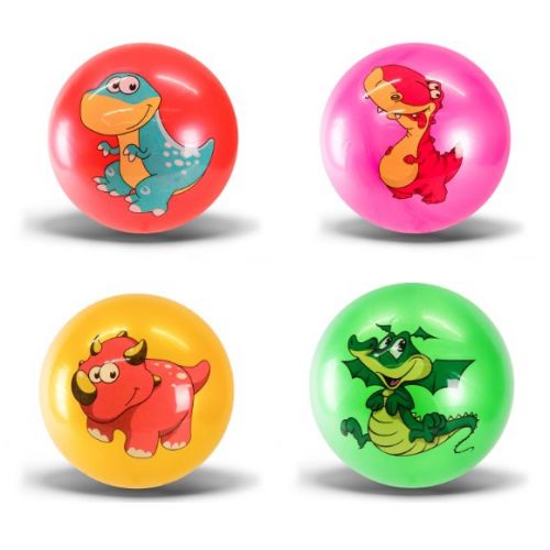 Мʼяч гумовий (мікс кольорів), 9", вага 60 г