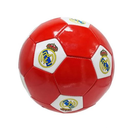 М'яч футбольний №5, 270 грам, PVC, ЧЕРВОНО-БІЛИЙ