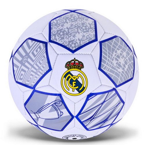 М'яч футбольний №5 PVC 310 g,СІРО-СИНІЙ