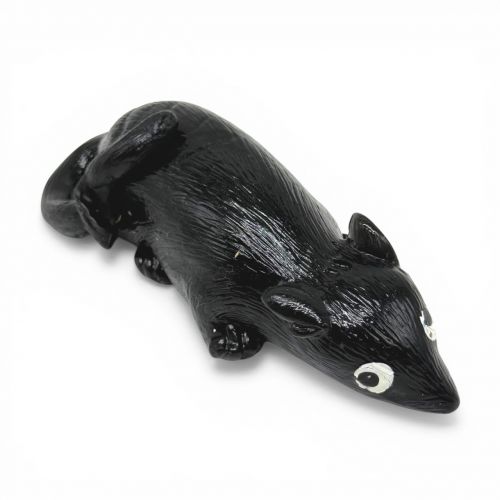 Іграшка "Лизун" миша чорна