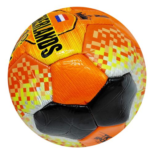 МʼЯЧ ФУТБОЛЬНИЙ №5, PVC, ВАГА 330-350 ГРАМІВ, ПОМАРАНЧЕВИЙ