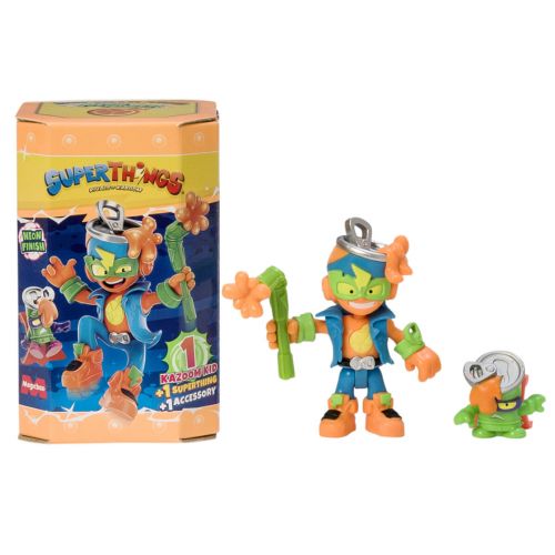 Ігровий набір "SUPERTHINGS серії Neon Power – КАЗУМ-КІД" (ПОМАРАНЧЕВИЙ)