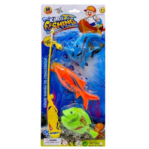 Риболовля (3 рибки, вудка) мікс видів