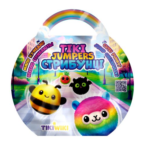 Іграшка-сюрприз TIKI WIKI – ТІКІ-СТРИБУНЦІ (мікс)