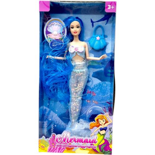 Лялька русалка "Mermaid" 30см (БЛАКИТНА)