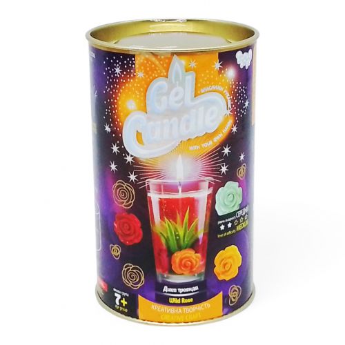 Набір для творчості "Гелева свічка. Дика Роза"